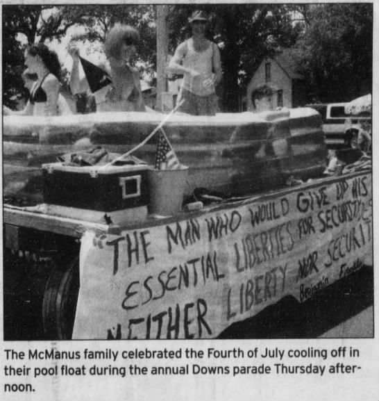 The McManus family celebrated the Fourth